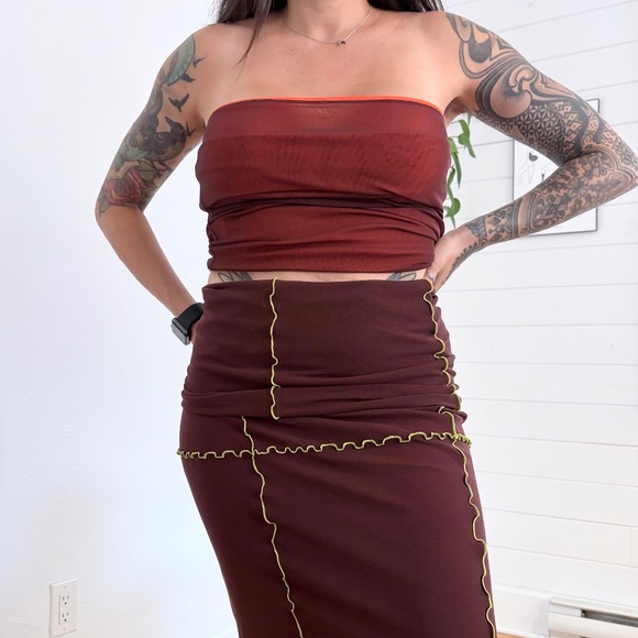 Marina moscone twist tube top - Picture 3 of 6